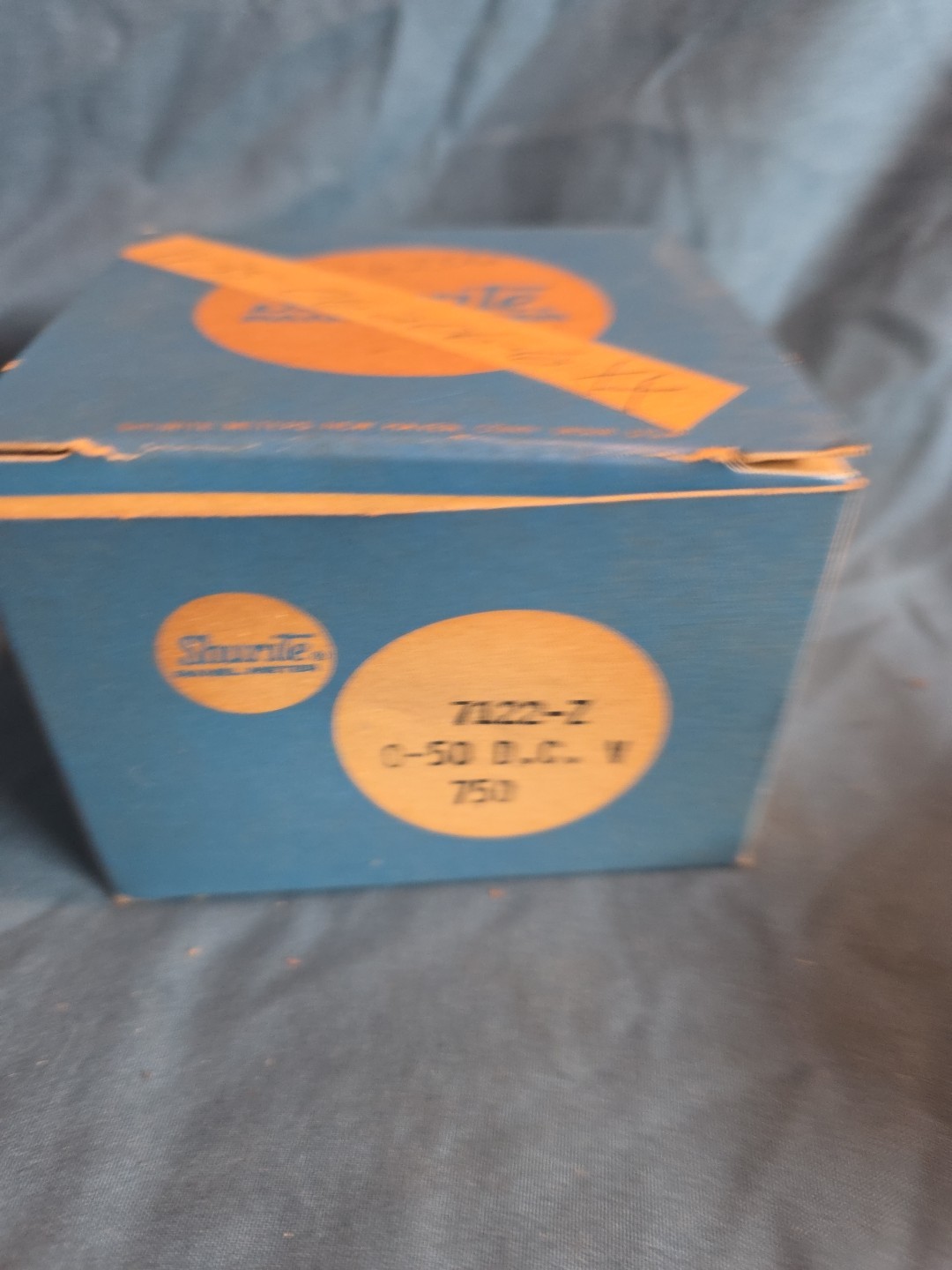 Shurite 7122-Z 0-50 D C. V  panel meter