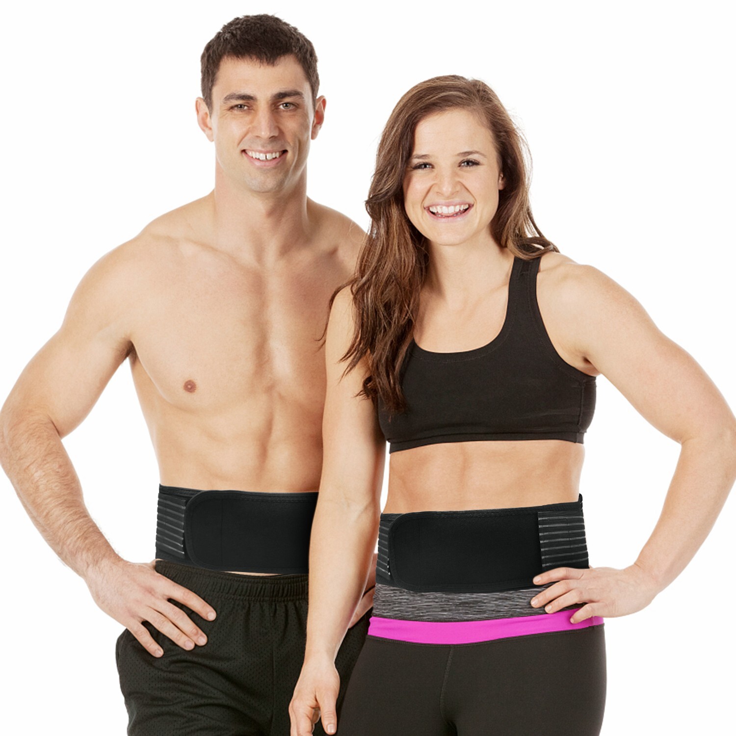 Self Heating Magnetic Back Support Lower Lumbar Brace Adjust Belt Pain Relief