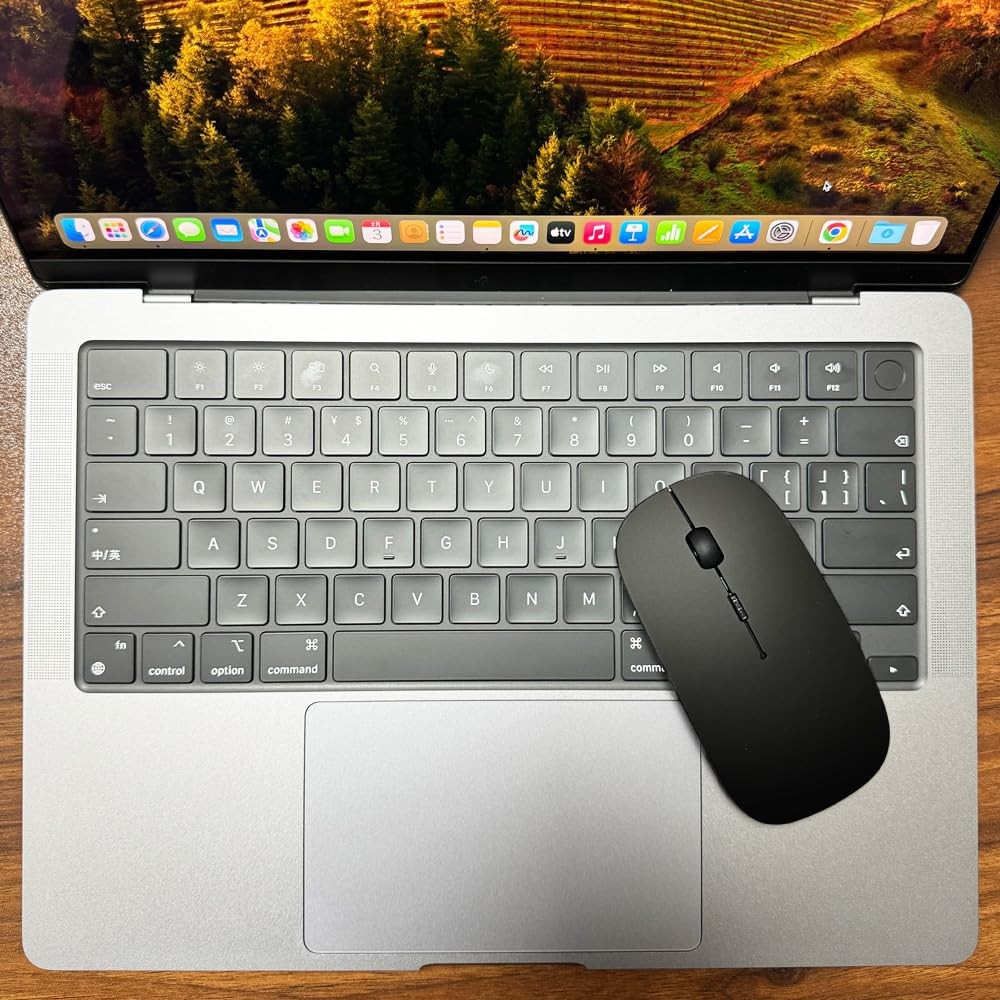 Rechargeable Bluetooth Mouse For Macbook/macbook Air/pro/ipad, Wireless