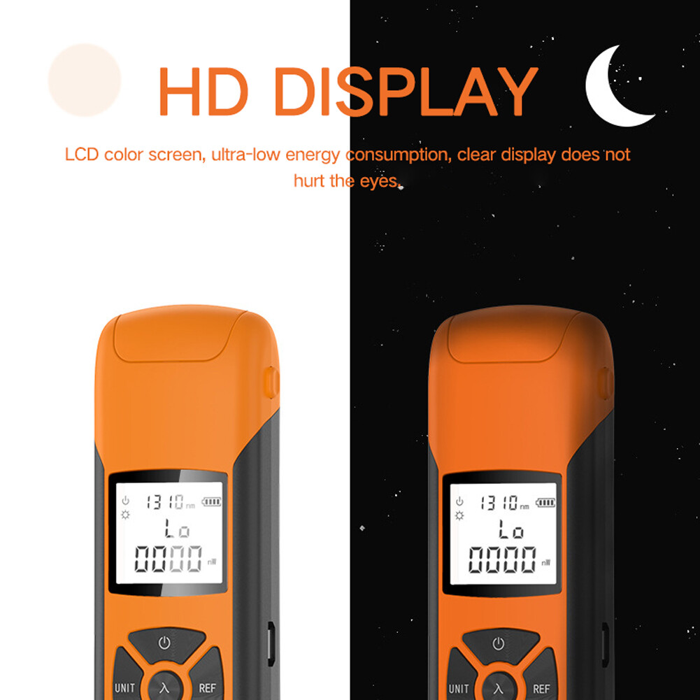 Lightweight Optical Power Meter High Accuracy Rechargeable Optic Power Meter