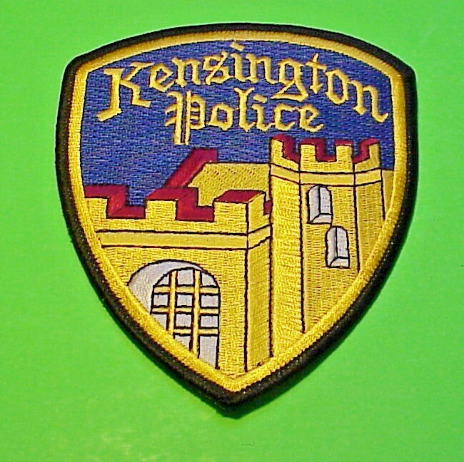 KENSINGTON  CALIFORNIA  CA  POLICE PATCH  5"    FREE SHIPPING!!!