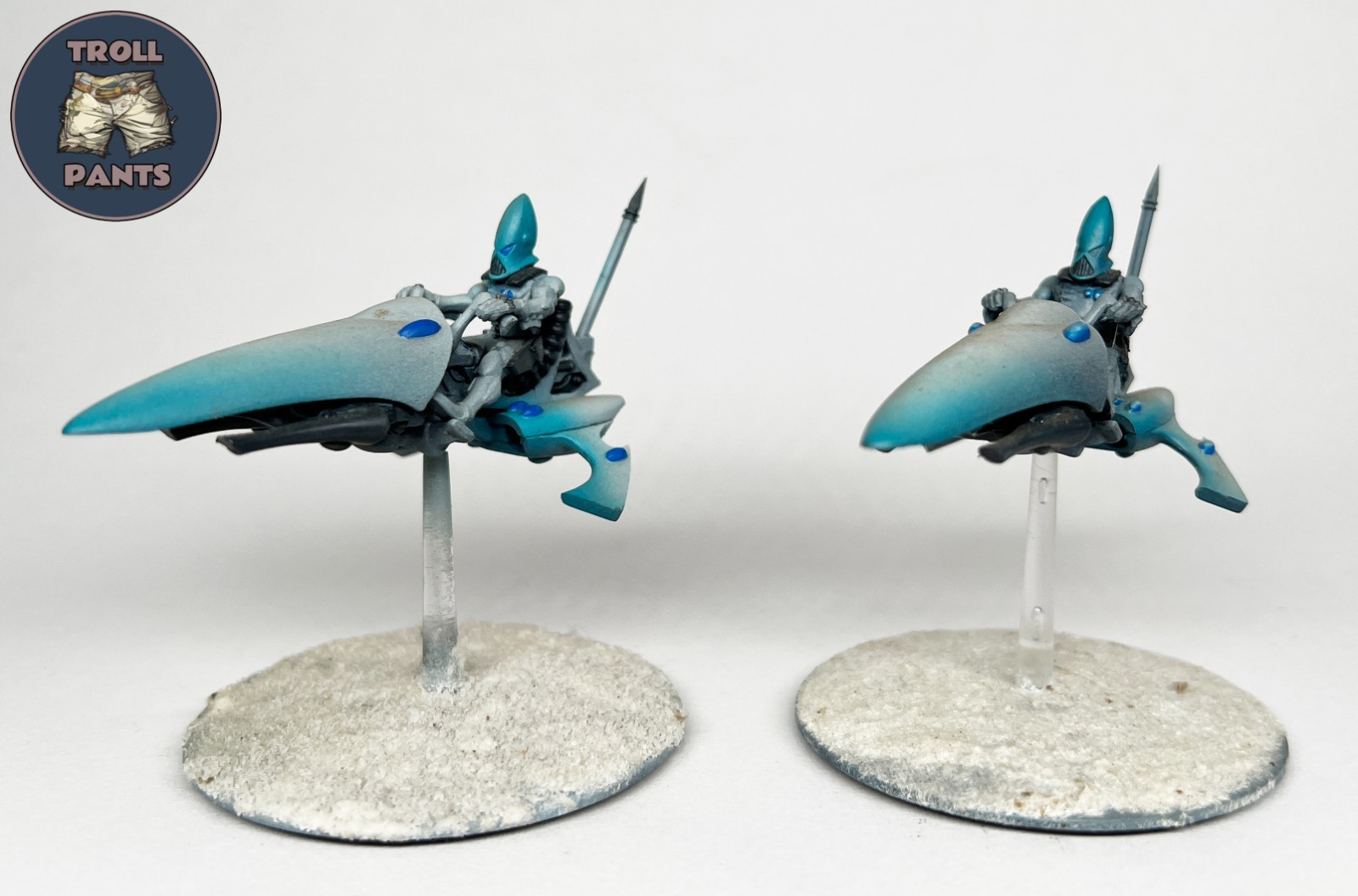 Warhammer 40k - Aeldari - Eldar - 2 Windrunners Bike Squadron
