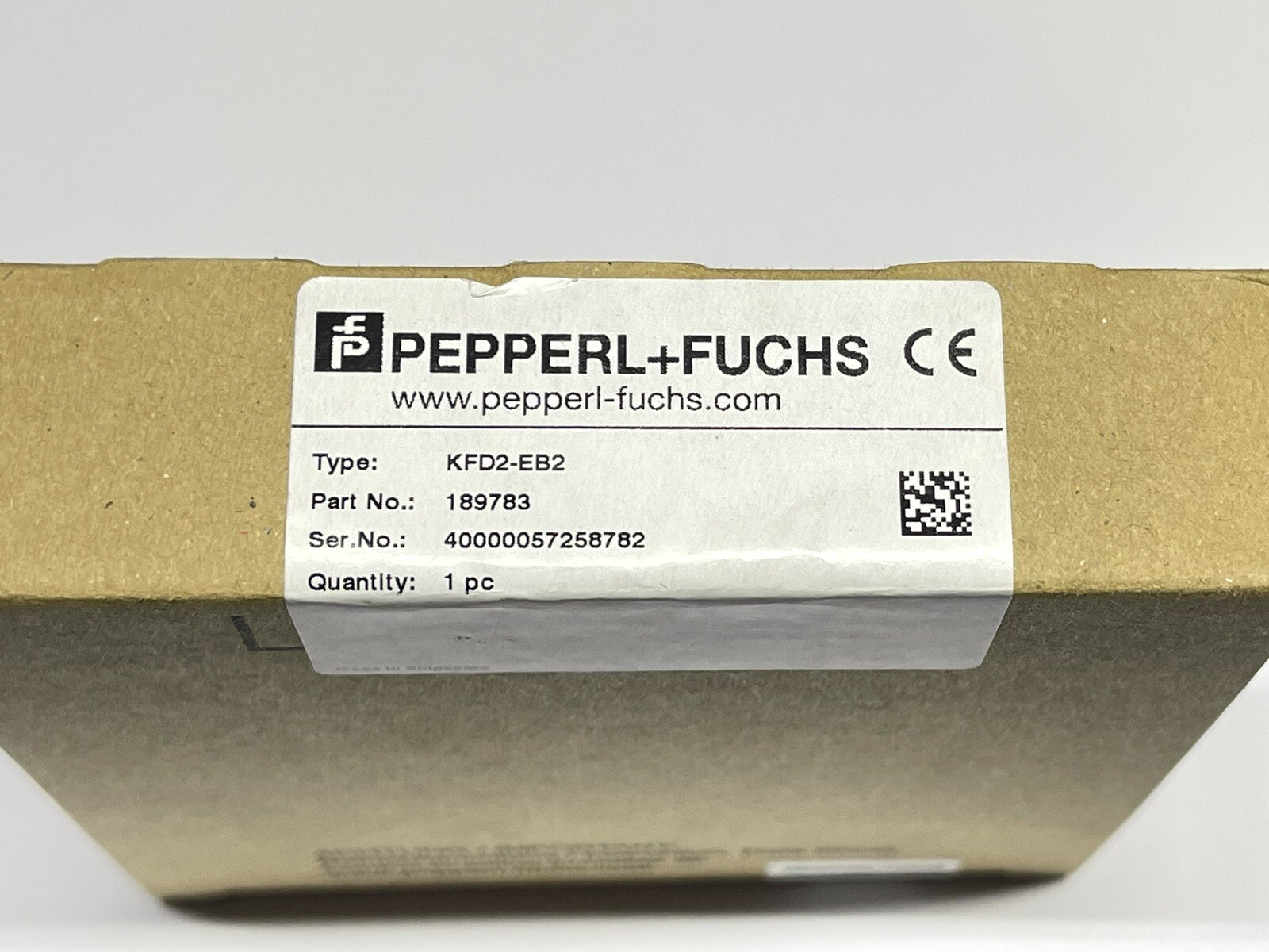 Pepperl + Fuchs 189783 KFD2-EB2 Power Feed Module 24VDC 4A Max