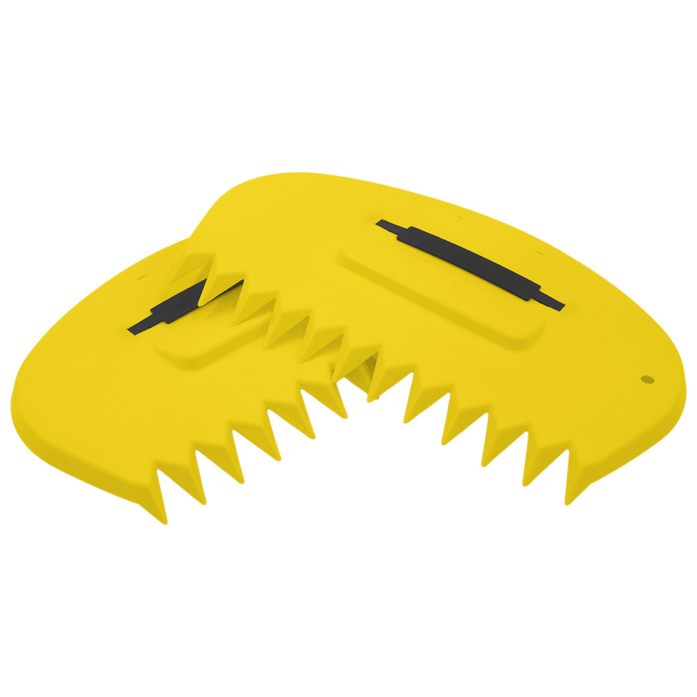 Zenport GA815 Leaf Scoops (Set of 2), Yellow