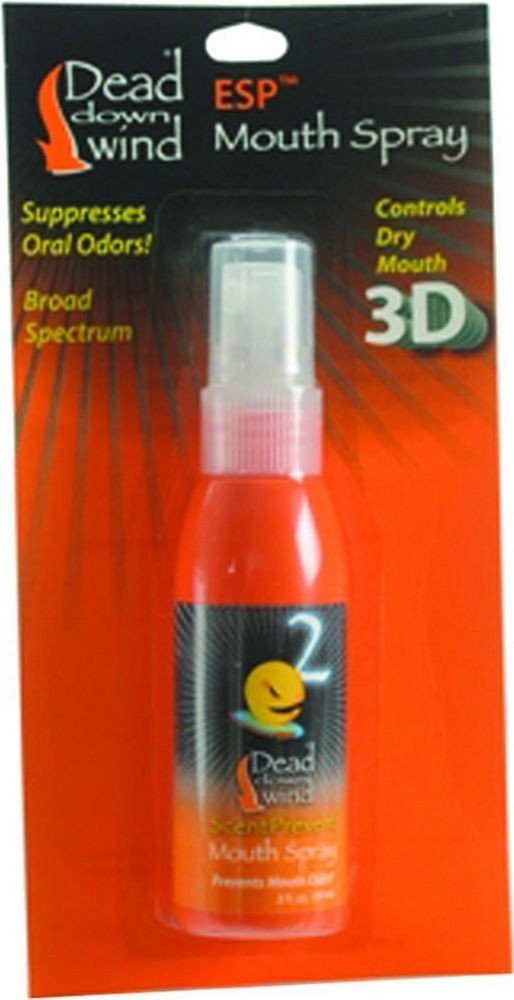 Dead Down Wind Mouth Spray, 2 Fl Oz Bottle, Fresh Mint, Hunting Accessories, Fo