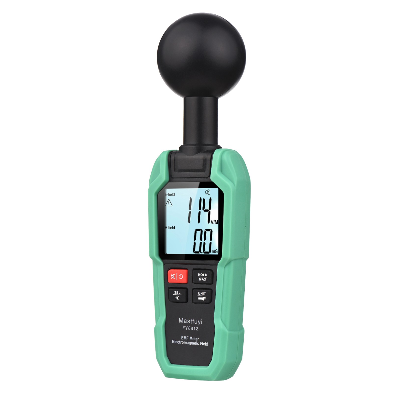 Mastfuyi EMF Meter Electromagnetic Field Tester High E5E2