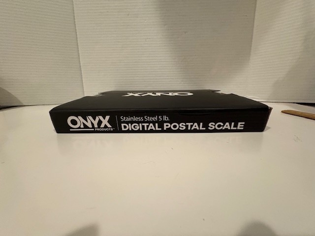Onyx Stainless Steel Digital Postal Scale