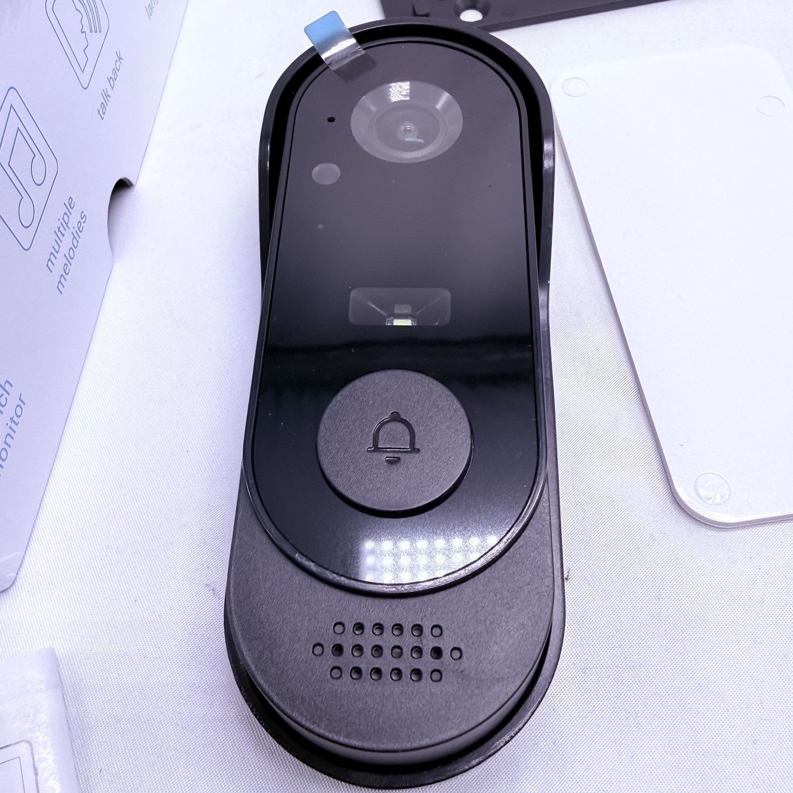 1080P Wireless Security Smart Doorbell Intercom Two-Way Audio Camera Bell Chime