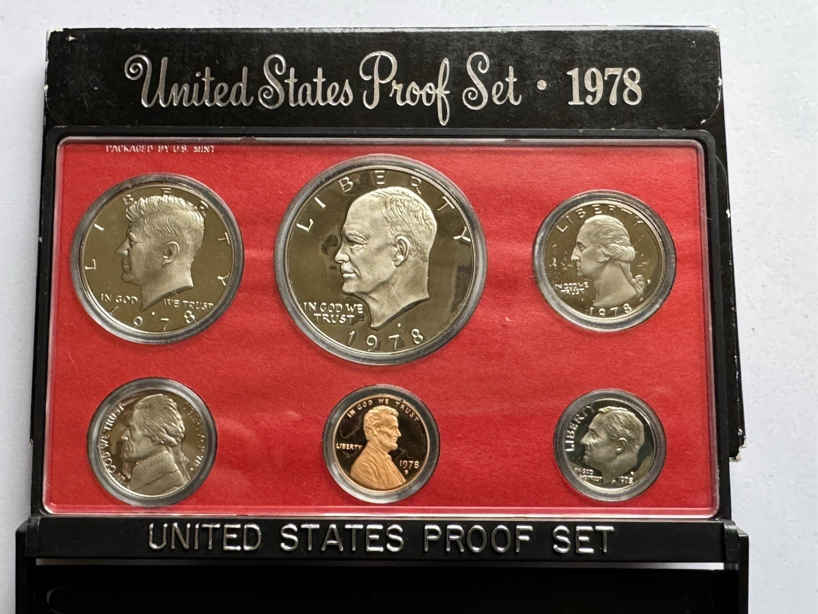 1978 Clad Proof Set U.S. Mint Original Government Packaging OGP