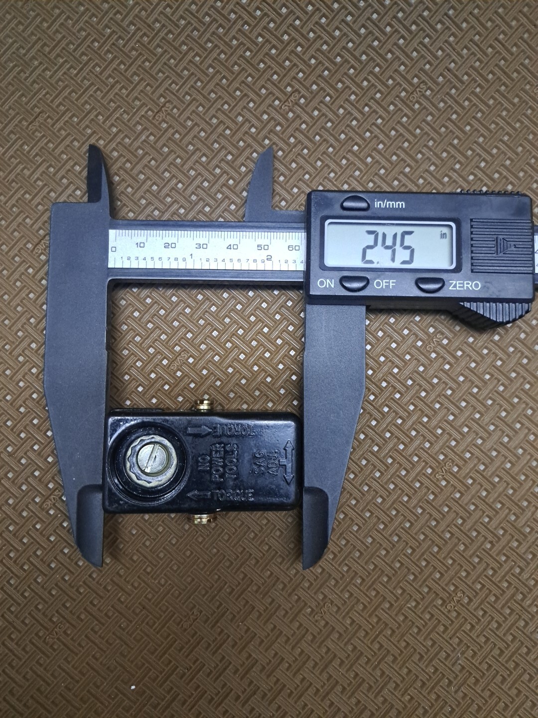 Door Closer Adjuster PDC-R003 Black