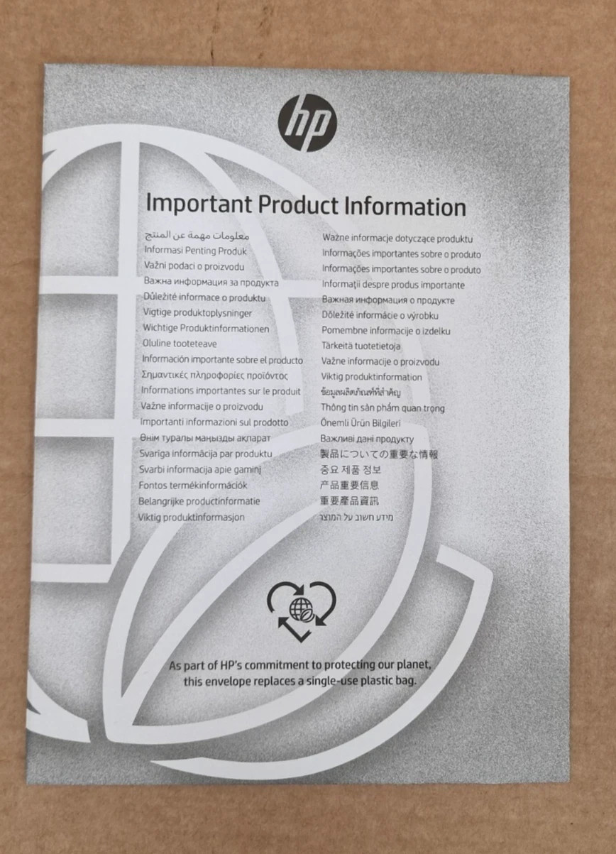 NEW HP Engage One AiO System Rotate/Tilt Stand with Integrated Column Printer