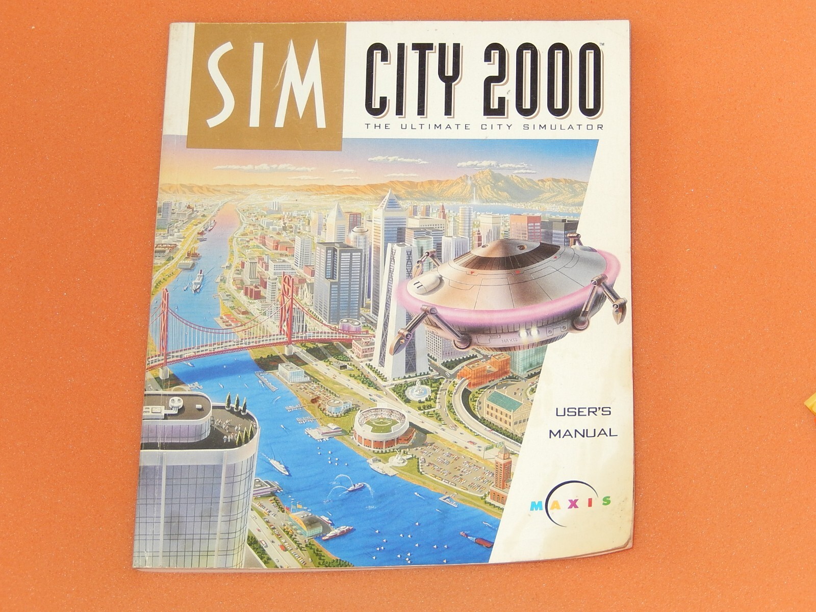 SIM City 2000 Ultimate Simulator 1993 Video Game User Guide Manual Only EUC