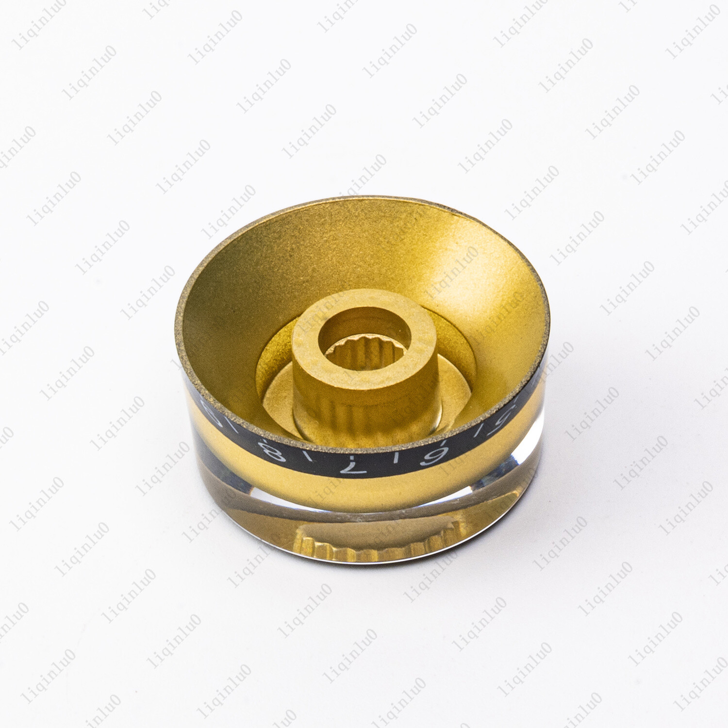 4 Pcs Gold/Black LP Guitar Control Knobs Speed Dial Knobs for SG Les Paul