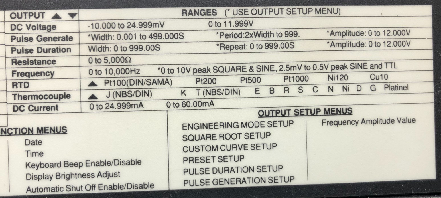Promac MasterCAL DHT 920-SC Calibrator / (PARTS ONLY)