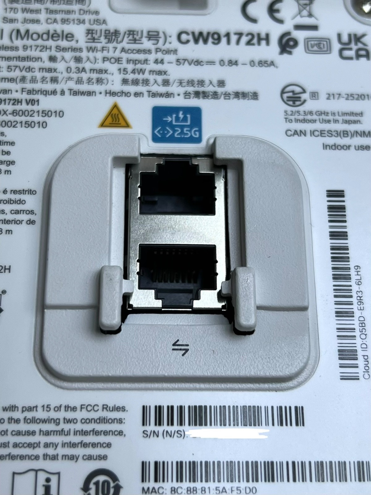 Cisco CW9172H Wireless Access Point