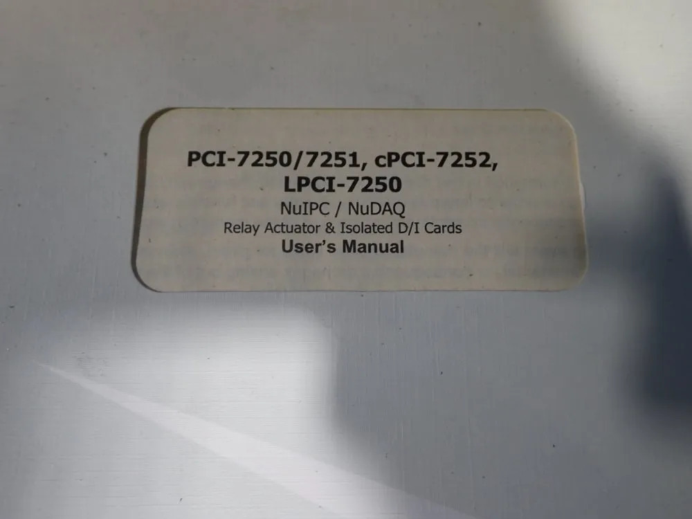 ADLINK ISOLATED D/I CARD PCI-7251