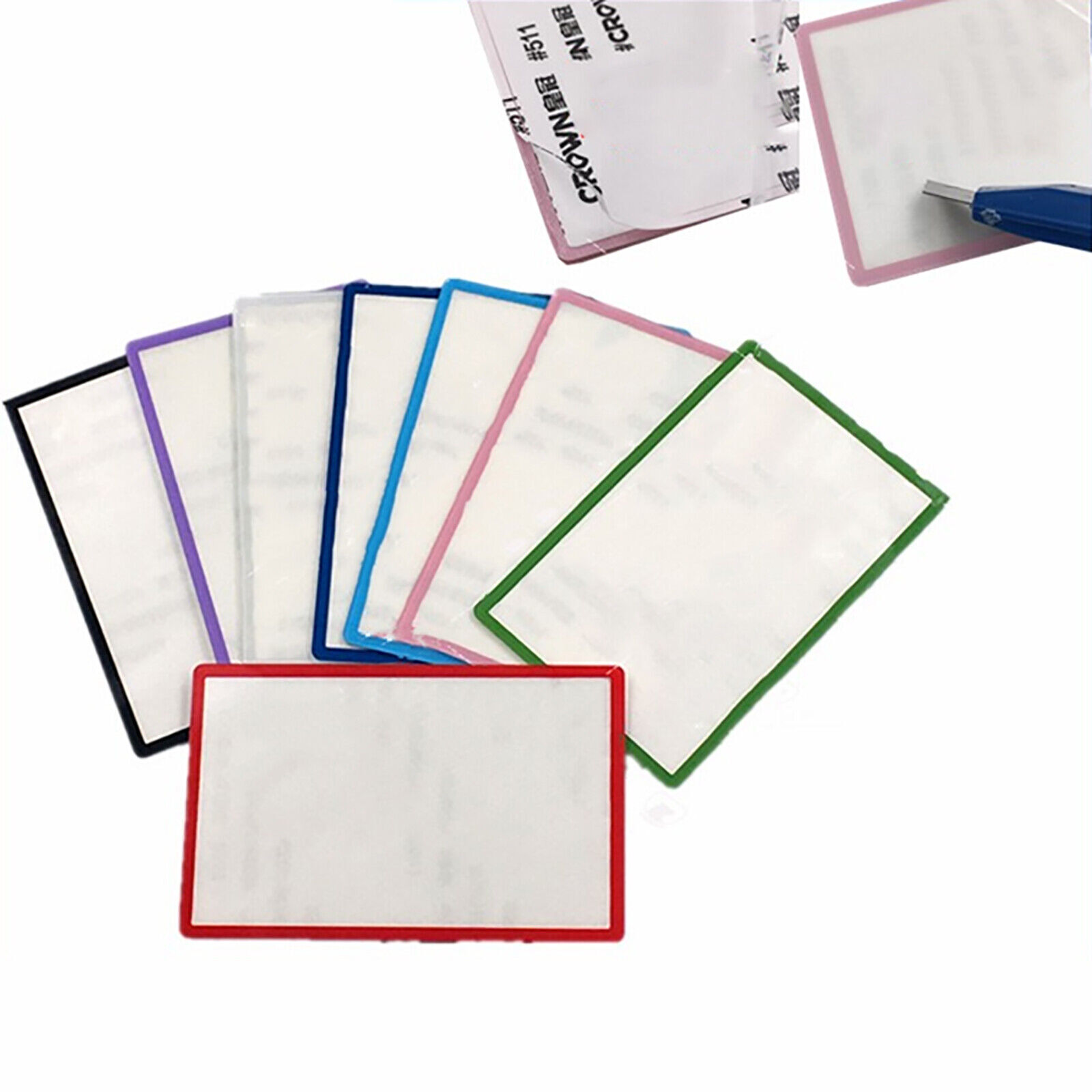 1x Colorful Glass Upper LCD Cover Top Screen Anti-Scratch For Nintendo 2DS