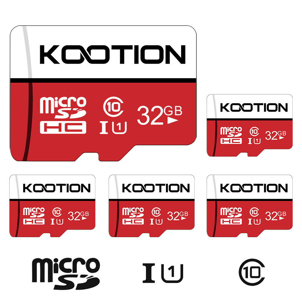 5 Pack 32GB Micro SD TF Card  Memory Card Class10 SDHC Fast Speed Camera Card