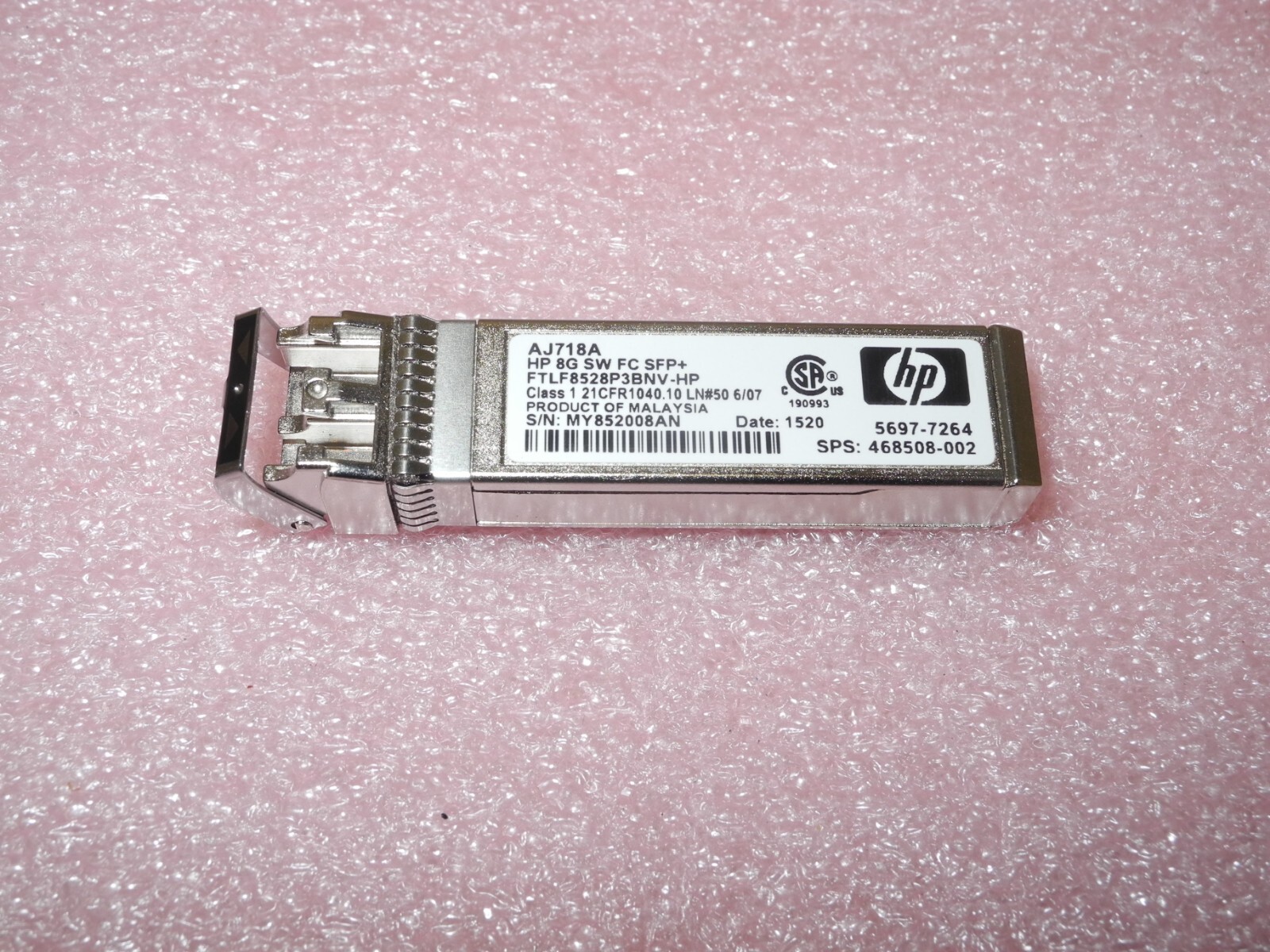 HP 756817-001 3PAR QR511-63001 7200C STORAGE NODE CONTROLLER & 2 AJ718A 8GB SFP+
