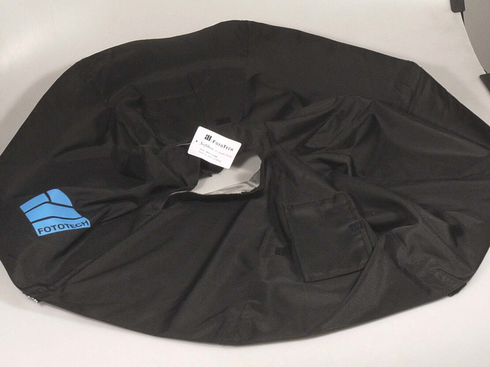 PRL) FOTOTECH SOFTBOX 90 cm MRH1-8+OB9 DIFFUSER BANK PHOTO STUDIO