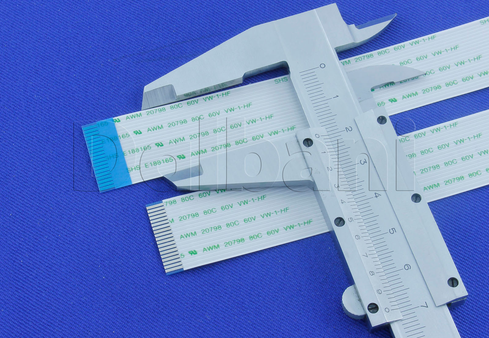 1mm pitch 19 pin 120mm length 20mm wide Type-D FFC Flat Flxbl Ribbon/Connector