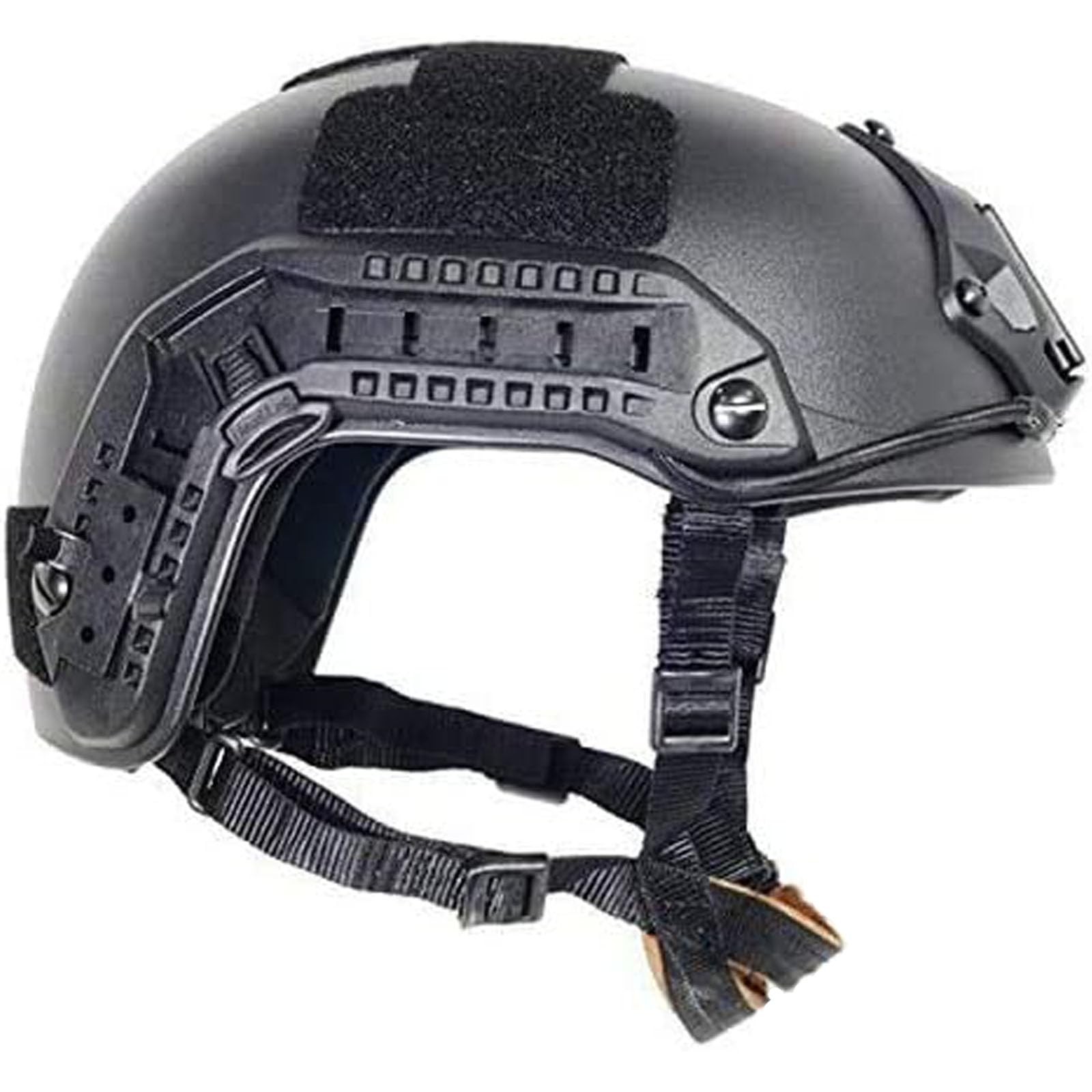 ATAIRSOFT Adjustable Maritime Helmet ABS for Airsoft Medium-Large, Black
