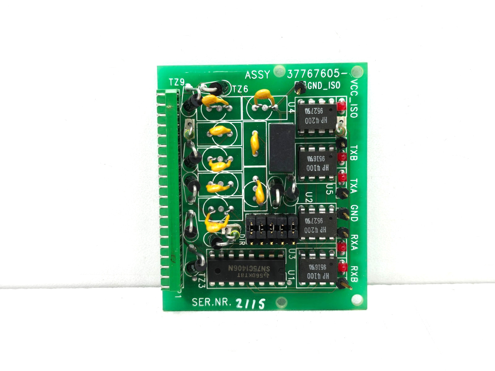 37767605 SIMRAD ALBATROSS TBSL CURRENT LOOP PCB CARD 37767621