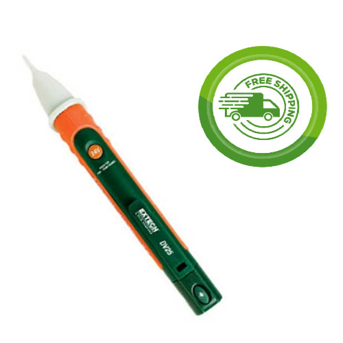 Extech DV25 - Dual Range - 24-1000V - AC Voltage Detector w/ LED Flashlight