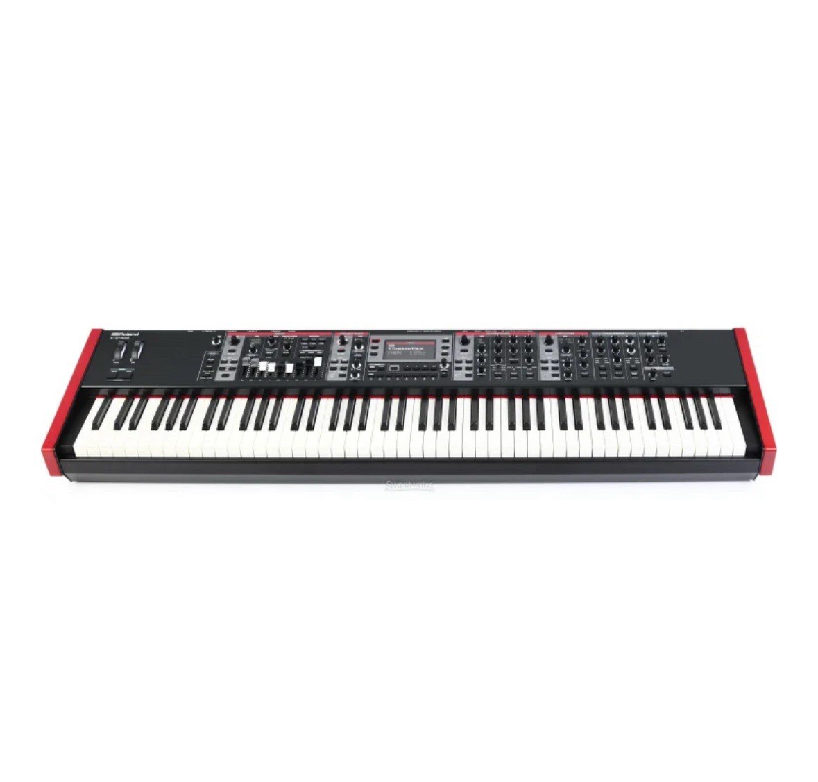Roland V-STAGE 88 Digital Home Piano 88 Keys Pitch & Modulation Wheels Black Red