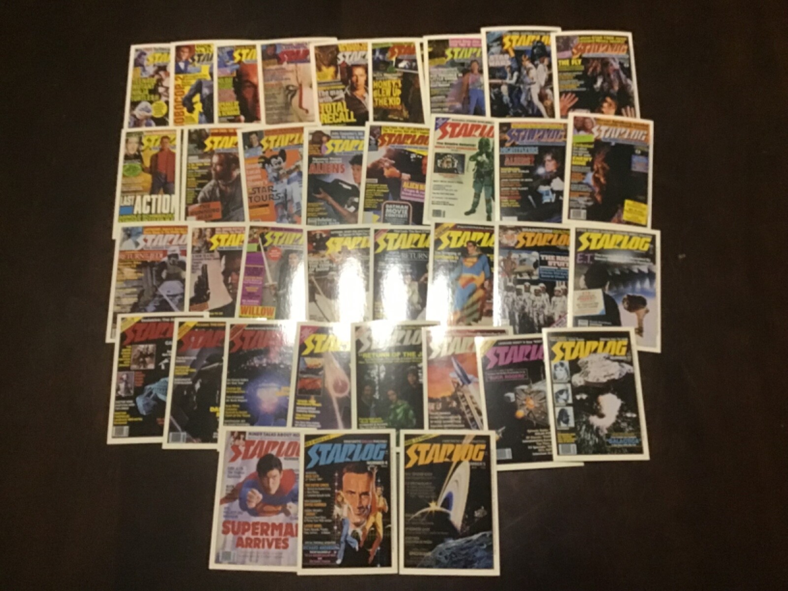 1993 STARLOG TRADING CARDS .    YOU CHOOSE FROM DROP DOWN BOX
