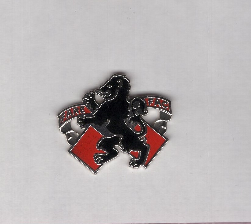 US Army Engineer Center crest DUI c/b clutchback badge G-23