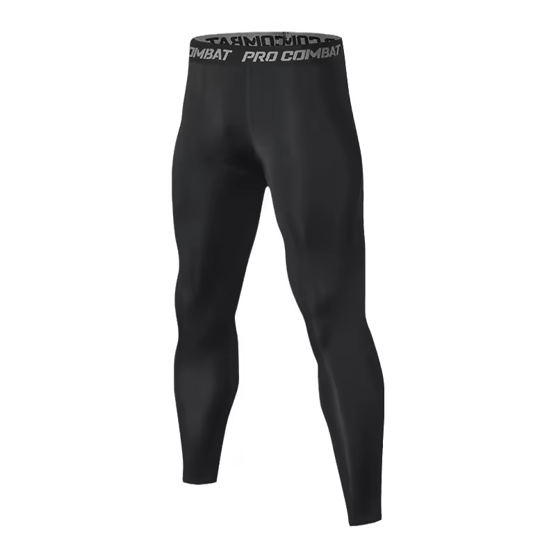 Man's Workout Leggings Compression Base Layer Gym Sports Running Training Pants