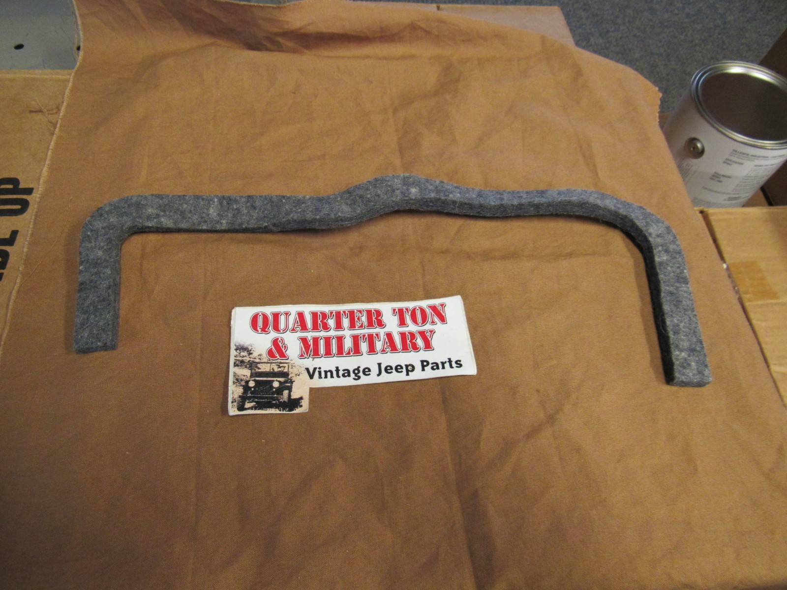 Glove Box Felt Seal Museum Quality Fits Willys MB Ford GPW  jeep G503
