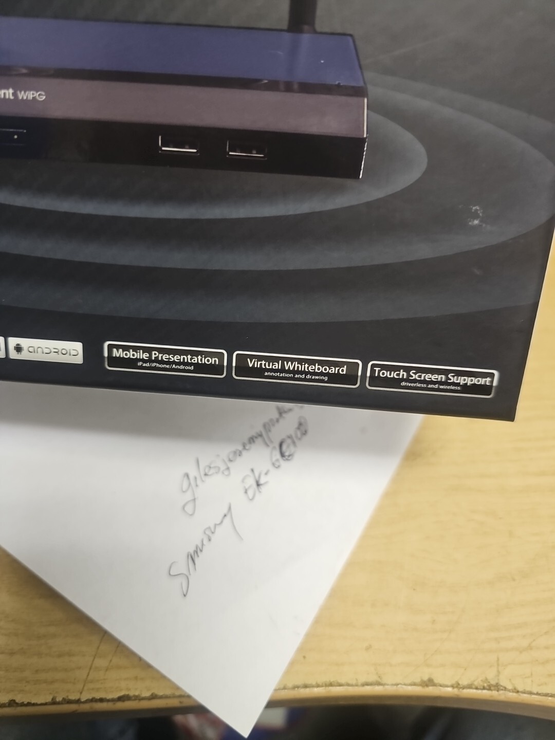WePresent WiPG-1500 Wireless Interactive Presentation Gateway - BRAND NEW