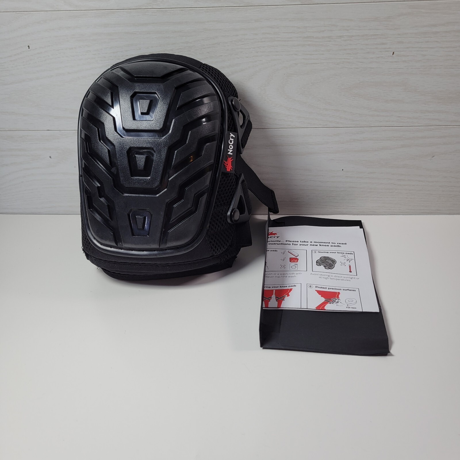 NoCry Professional Knee Pads for Work for Men/Women Adjustable