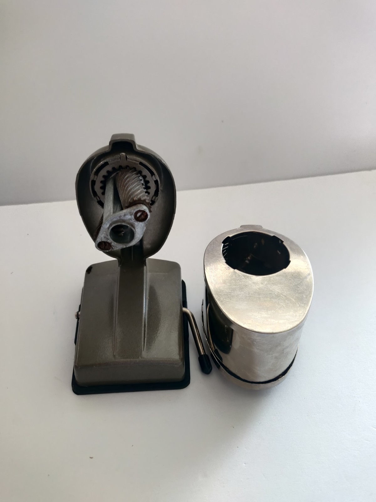 Vintage Boston 8 Hole Pencil Sharpener Vacuum Mount/Suction