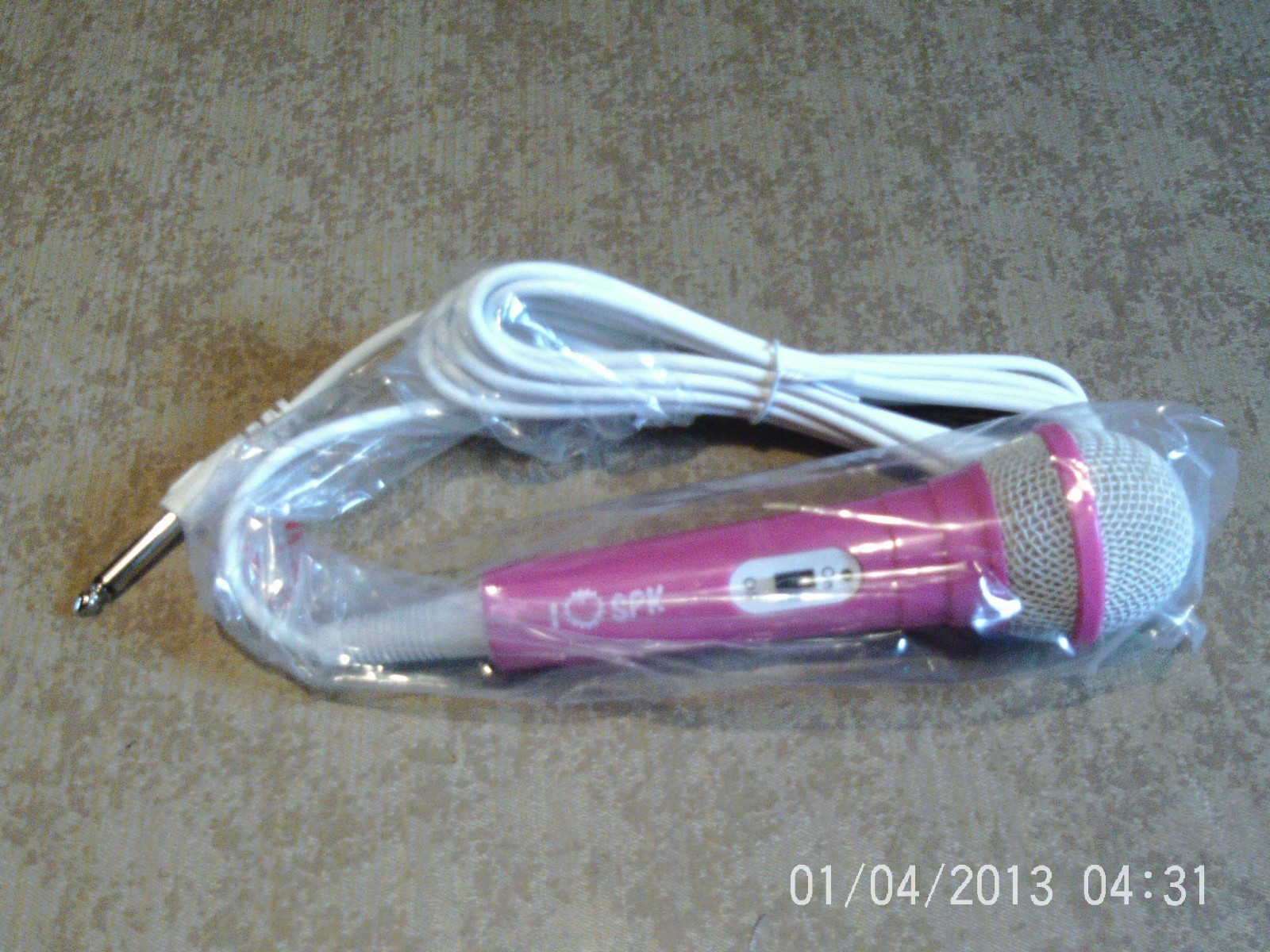 Shopkins I Love SPK Pink Microphone New