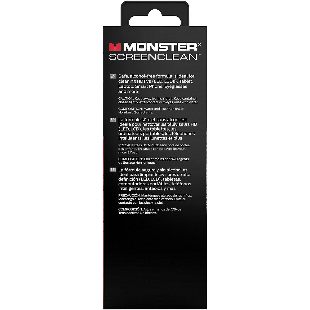 Monster Cable ScreenClean 60ML Bottle & Microfiber Cloth
