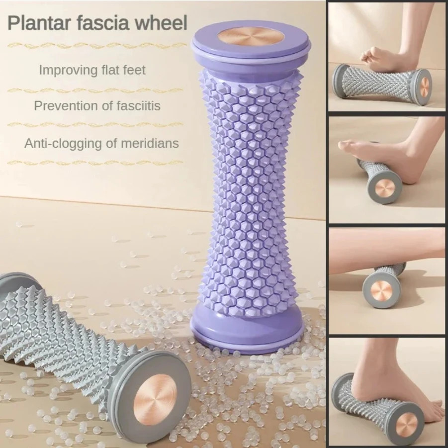 Foot Leg Roller Massager Yoga Plantar Fascia Home Fitness Fingerpressure Board D