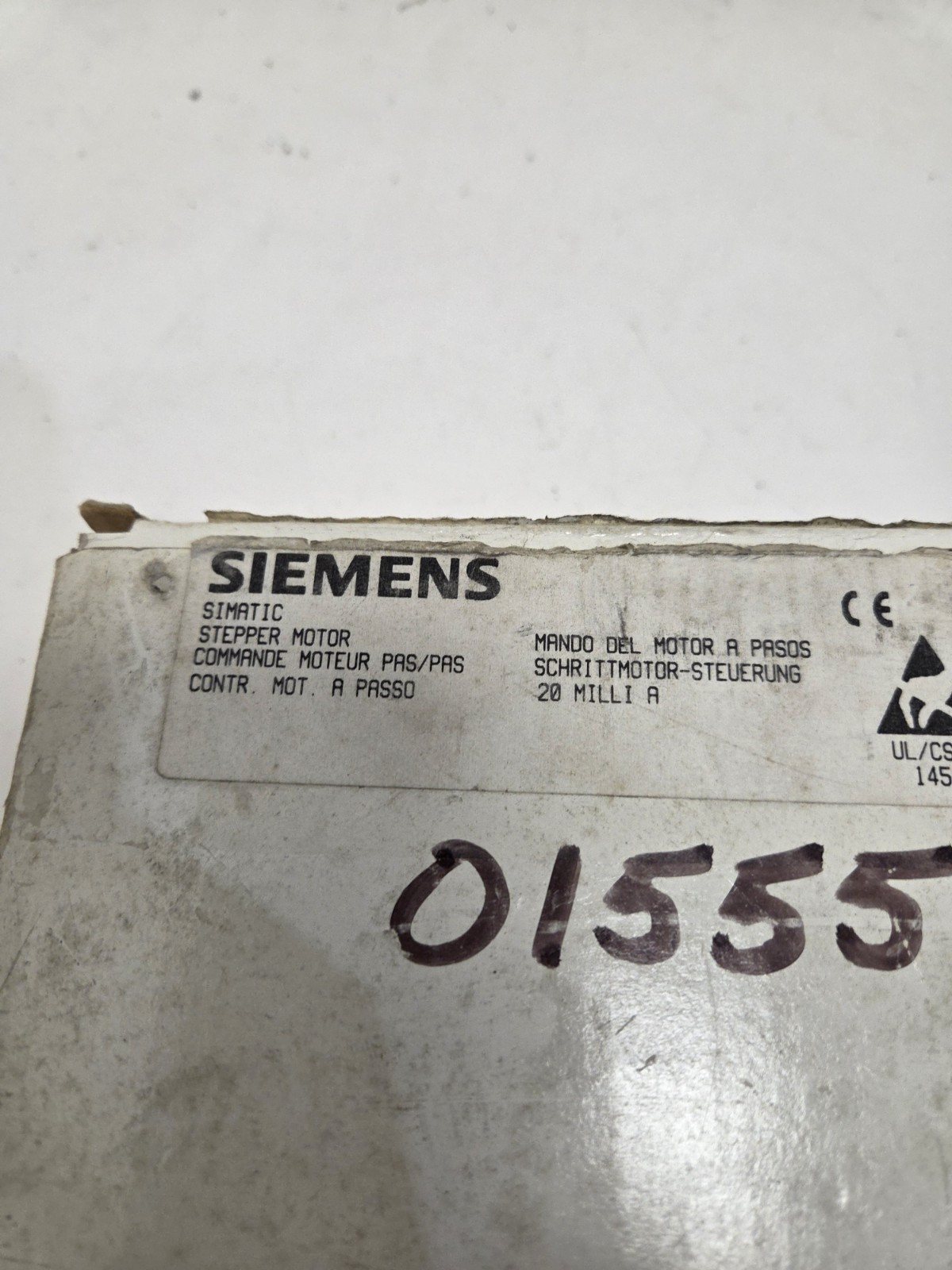 Siemens Simatic S5 6ES5 267-8MA11 Stepper Motor Module