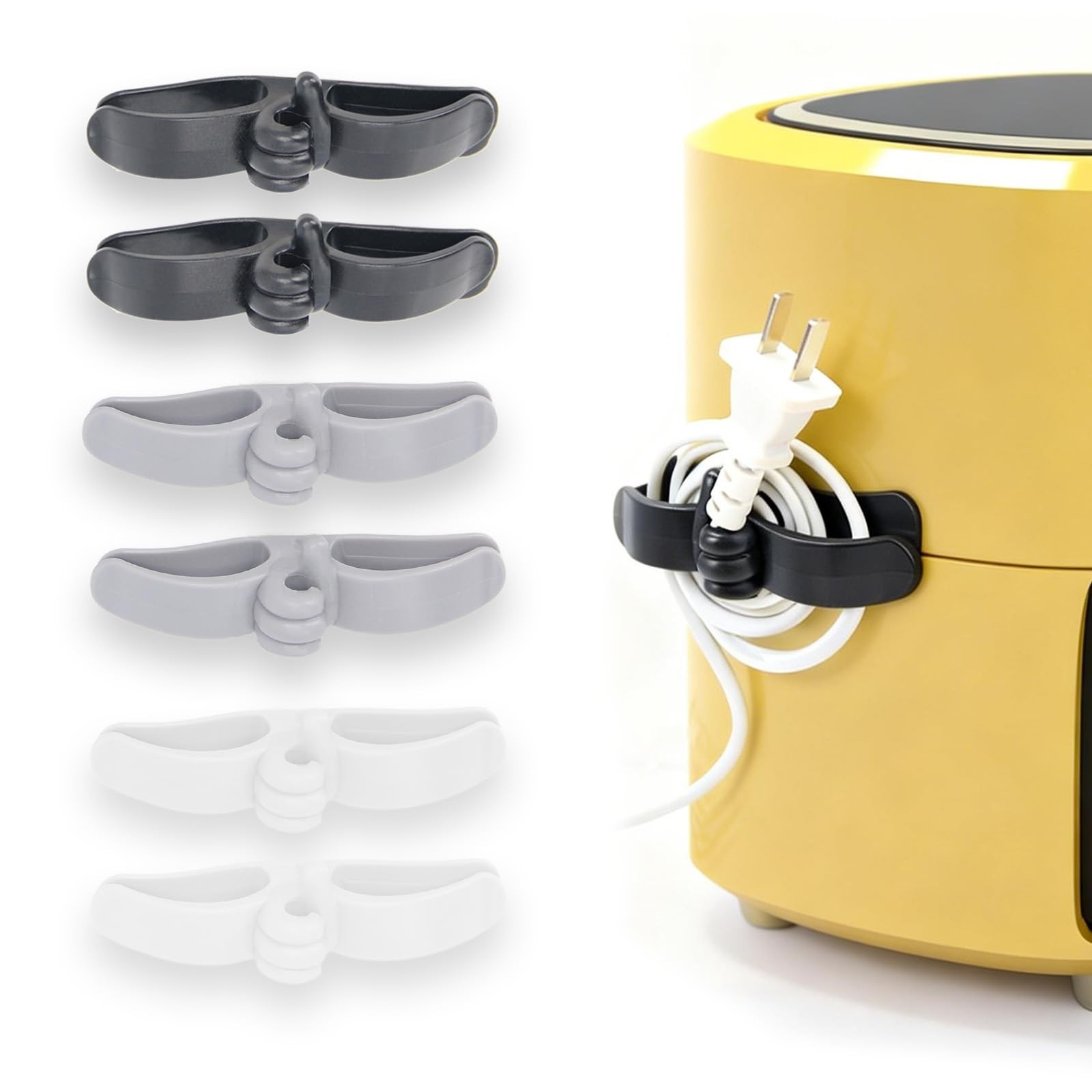 Pawlcoxy Cord Organizer for Appliances,6 Pcs Upgraded Appliance Cord Organize...