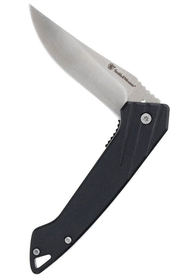 Smith & Wesson Ops Folding Knife 3.5" High Carbon Steel Blade Polymer Handle