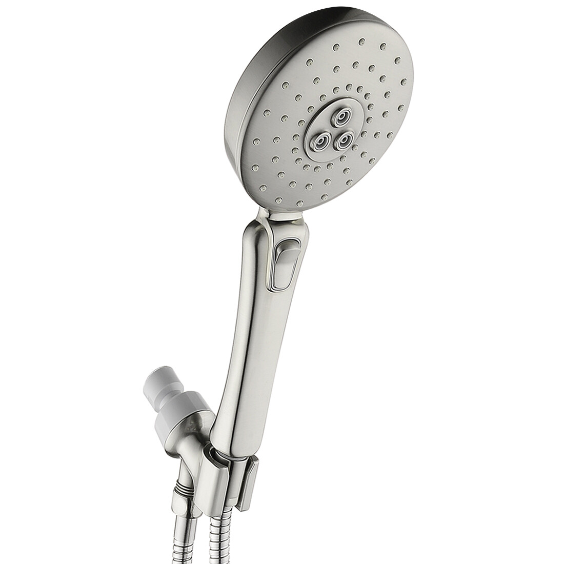 New High pressure Handheld Shower Head with 5Ft stainless steel Hose PSS2250-02