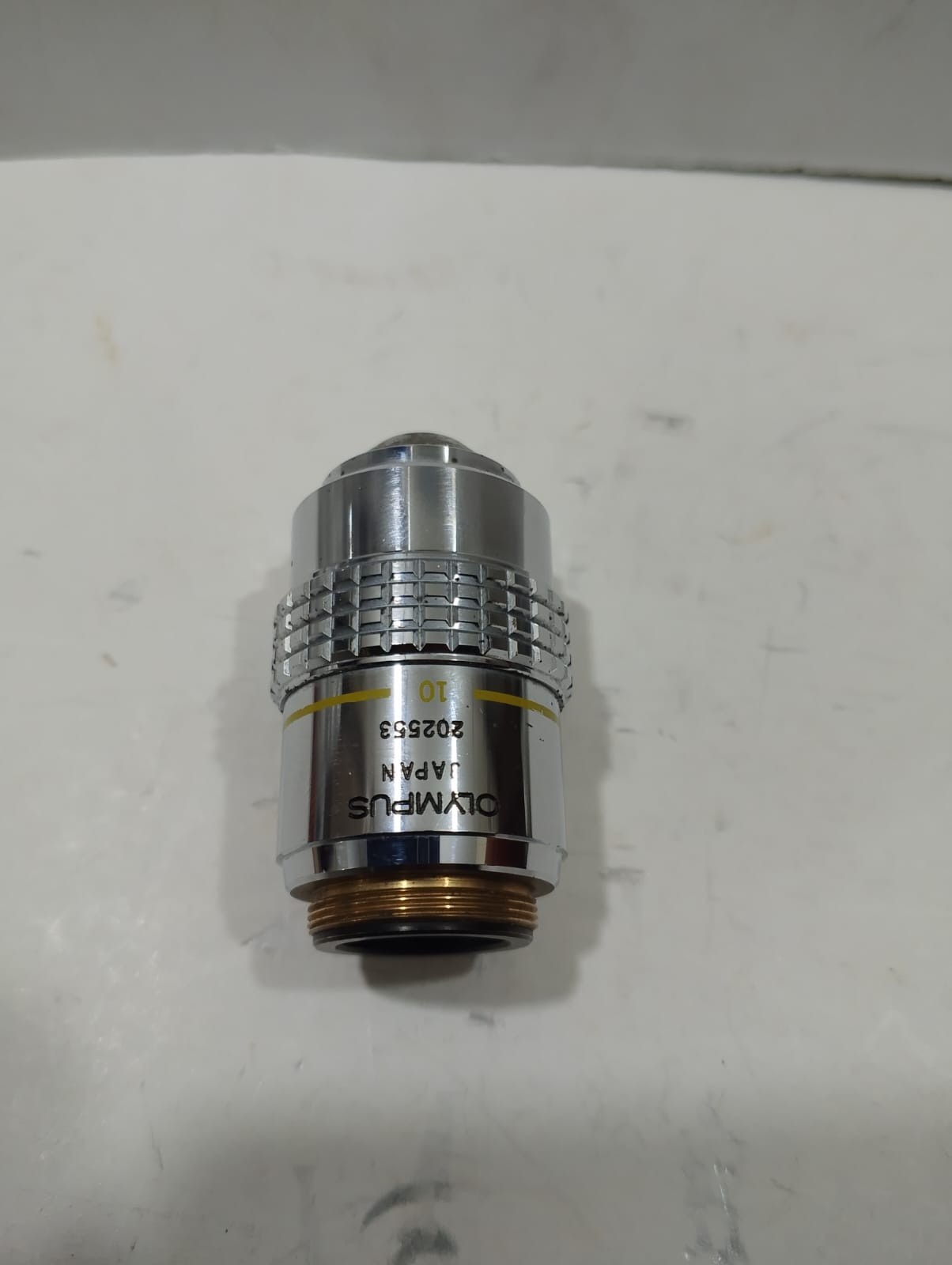 Olympus SPlan Apo 10x 0.40 160/0.17 S Plan Apo Microscope Objective 202553