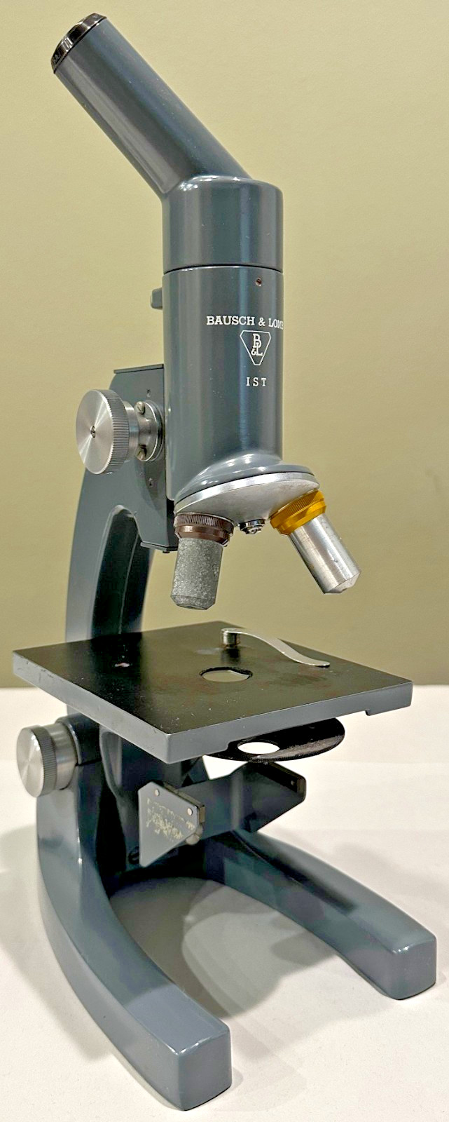 BAUSCH & LOMB IST Vertical Monocular Microscope 10X & 43X Magnifying Lens