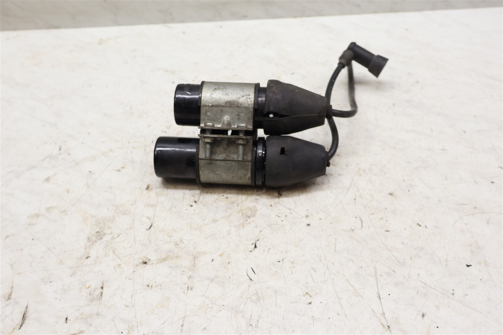 1967 Yamaha DS5 Ignition Coils Spark Plug Caps
