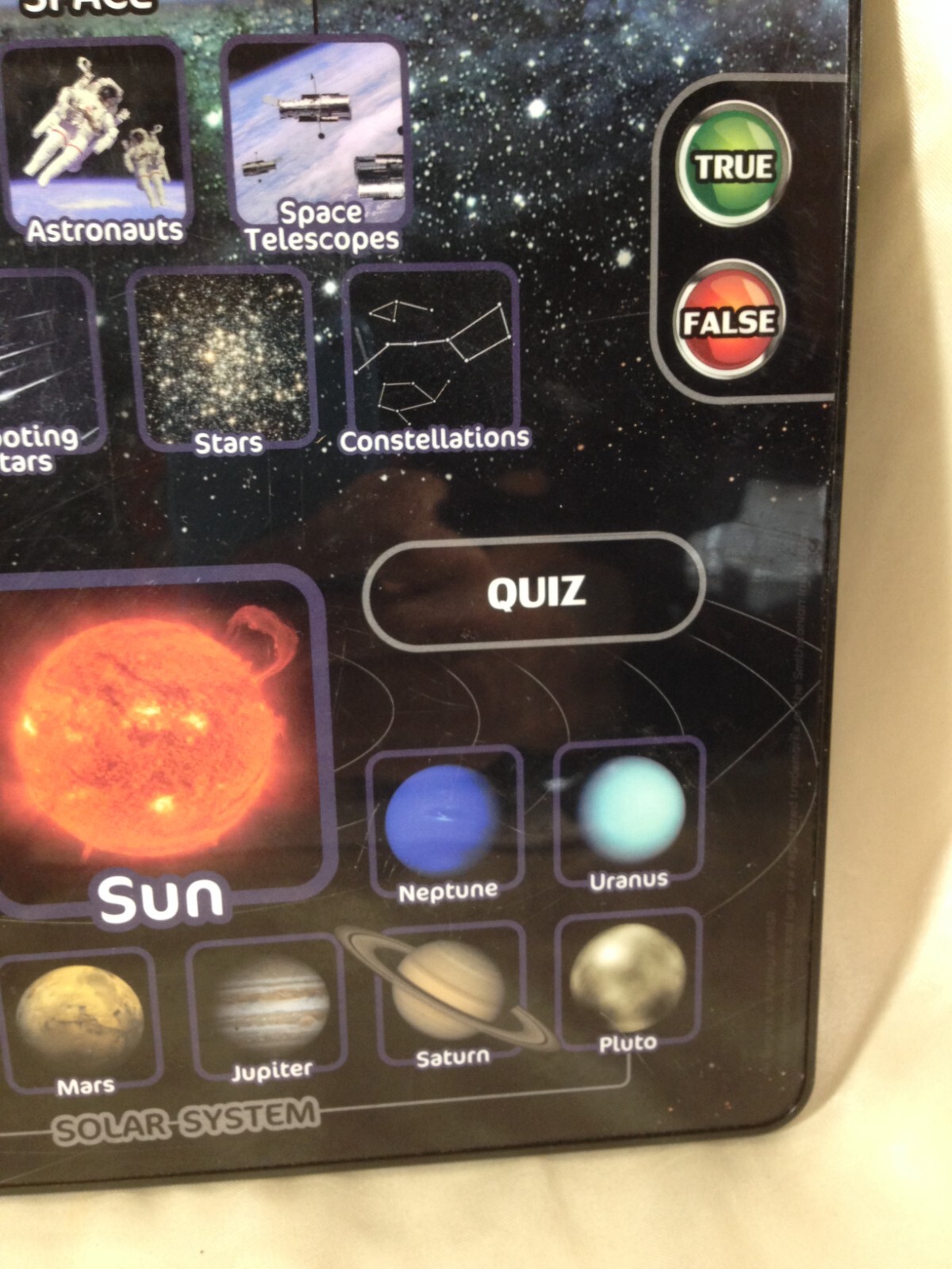 Smithsonian Kidz Delight Tablet Solar System Space Exploration