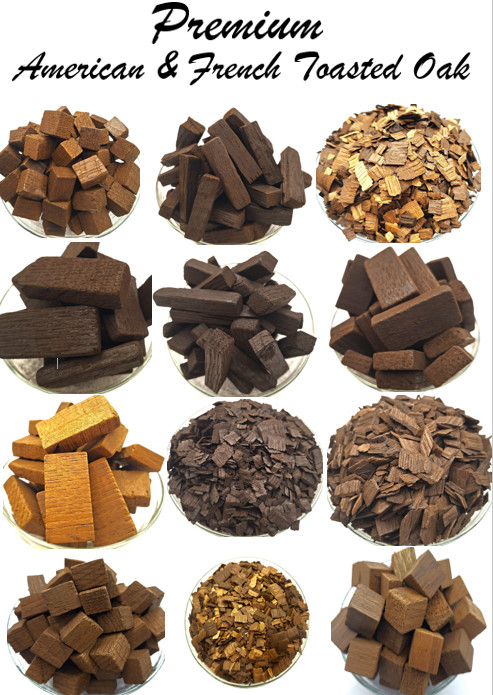 The Best Premium French + American Toasted Oak Cubes, Staves & Chips,Spirit,Wine