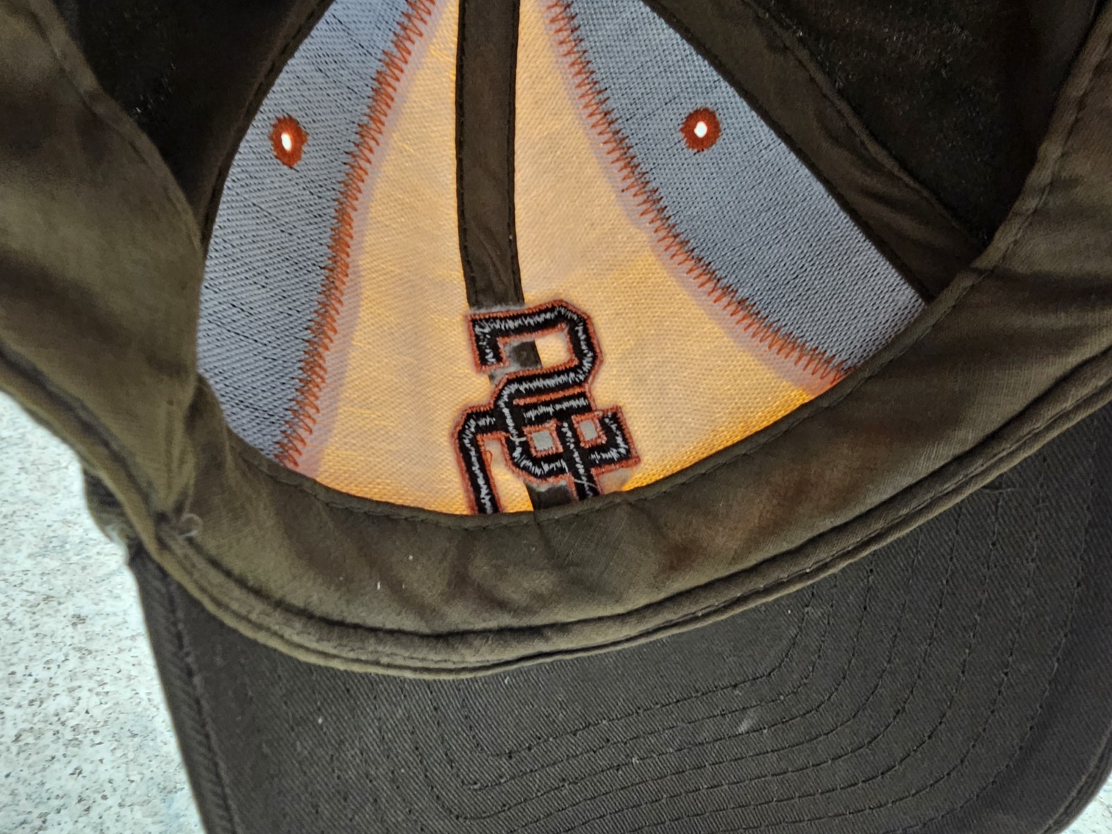 Mark Loretta Sean Burroughs San Diego Padres MLB Autographed SGA Baseball Cap