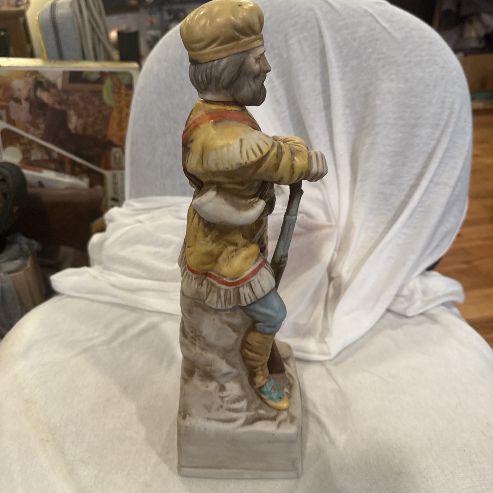 Vintage Lionstone Whisky Decanter (empty) Frontiersman Shape